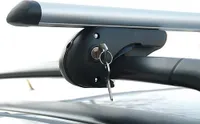 Alu Relingträger VDP L120 universal Dachträger 90kg abschließbar Lastenträger