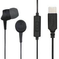 Kopfhörer "Sea", In-Ear, Mikrofon, Kabelknickschutz, USB-C, Schwarz (00184141)