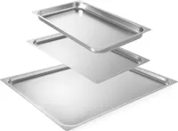 HENDI Gastronormbleche 1/1  20 mm Edelstahl           Profi Line