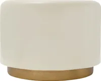 Hocker Delmare 250 Elfenbein