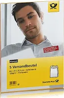 5 Versandbeutel B4 - ohne Fenster - haftklebend