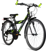 Bergsteiger Sydney 24 Zoll Kinderfahrrad, geeignet für 8, 9, 10, 11 Jahre, StVZO, Shimano 6 Gang-Schaltung, Jungen-Fahrrad mit Dynamo-Licht