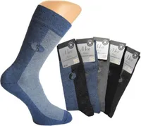 Herren Socke ohne Gummi, Söckengröße:39/42, Menge:1 Pack = 5 Paar