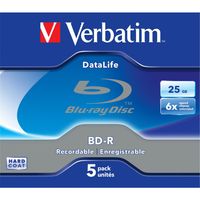 BD-R 25GB, 6x 5er-Pack Blu-Ray-Rohlinge