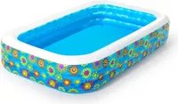 BESTWAY 54121 Dětské brouzdaliště 305x183x56cm Nafukovací bazén 9867