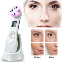 NEU 5 in 1 RF Beauty Instrument Gesichtsmassagegerät Anti-Aging Falten Entfernen