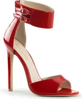 Y-19 Damen Sandale von Pleaser, Rot , EU 43, US 13
