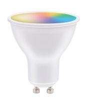 alpina Smart Home Intelligente Glühbirne - GU10 - 5W - RGB Lampe - Dimmbare LED - mit alpina Smart Home App - Amazon Alex - Google Home