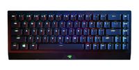 Razer BlackWidow V3 Mini HyperSpeed - 65% - USB + RF Wireless + Bluetooth - Mechanischer Switch - RGB-LED - Schwarz