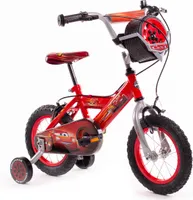 Huffy Disney Cars 12 Zoll Fahrrad, Kinderfahrrad,  Jungenfahrrad, 3 bis 5 Jahre, Rot