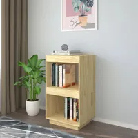 vidaXL Bücherregal 40x35x71 cm Massivholz Kiefer