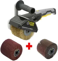 Fartools REX 80 Kompaktný výstružník, 420 W, lamelová kefa Ø80 mm/L100 mm, 1000 - 3200 ot/min