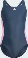 ADIDAS Cut 3-Streifen Badeanzug Kinder blau 128