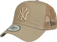New Era Mesh Trucker Cap DISTRESSED New York Yankees khaki