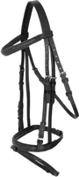 Trensen-Zaum Standard Leder für Shetty, schwarz