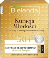Bielenda, Kuracja Młodości Liftingujący krem przeciwzmarszczkowy 50+, 50 ml