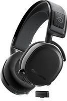 SteelSeries Gaming Headset Arctis 7+ Eingebautes Mikrofon, Schwarz, Kabellos, Geräuschunterdrückung