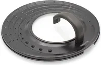 Karl Krüger SPG Pfannenspritzschutz mit Glas, schwarz, 31 cm