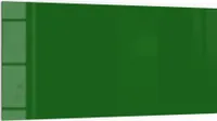 DEQORI Küchenrückwand Glas 100x50 cm 'Dunkelgrün' Spritzschutz Bad Rückwand Küche