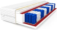 MATRATZE 140x200cm METIS H3 Taschenfederkern MEMO 24cm 9 zonen premium max