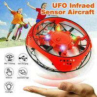 Mini Drohne Fliegender Ball UFO Spielzeug RC Quadcopter Infrarot-Induktions Fly 
