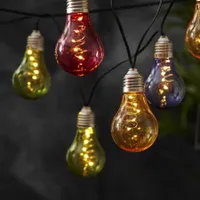 Girlanda solarna ogrodowa GLOW 10 lampek LED Dew Drop IP44