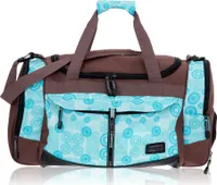 Sporttasche Adventure Gym Mate Fitness Sport Tasche Damen Frauen Reisetasche 55 cm 45 Liter 724 Brown Ornament 4