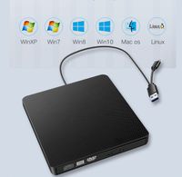 External DVD Drive DVD Laufwerk USB 3.0+Type-C CD DVD +/-RW DVD Brenner Player für PC Laptop