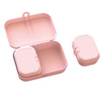 Koziol Lunchbox „Pascal“ Brotdose Sandwichbox Brotdose Lebensmittelbehälter Frühstücksboxen Lunchboxen, Farbe:schwarz