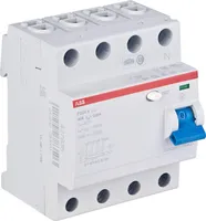 ABB Fehlerstrom Schutzschalter 40A 30mA 3+N > F204 A-40/0,03