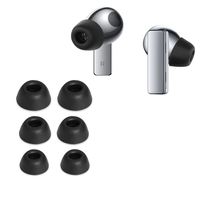 kwmobile 6x Polster kompatibel mit Huawei FreeBuds Pro - 3 Größen - Silikon Ohrstöpsel In-Ear Kopfhörer