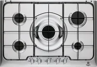 Varná doska Electrolux PX750XV Nerezová oceľ Integrovaný plyn 5 horákov