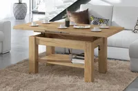 Design Couchtisch Tisch Astoria höhenverstellbar ausziehbar Esstisch