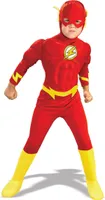 The Flash-Kostüm für Jungen Faschingskostüm rot-gelb