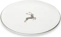 Gmundner Keramik Grauer Hirsch Servierplatte 32 cm