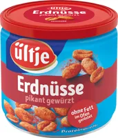 ültje geröstet und pikant gewürzt Erdnüsse 180,0 g