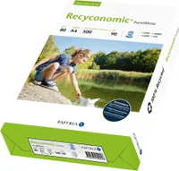 Papyrus Recyconomic Pure Iso 90 A4 500 Sheets Fotopapier Weiß  Weiß One Size
