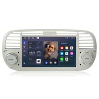 Einbau-Navigationsgeräte 7 ''Carplay 2+32G android13 autoradio für Fiat 500 2007-2015 GPS SWC WIFI BT RDS DSP DAB+ 1280*720