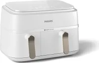Philips 3000 series Airfryer se dvěma košíky NA353/10, Horkovzdušná fritéza, 9 l, 1,5 kg, Rapid Air, 40 °C, 200 °C