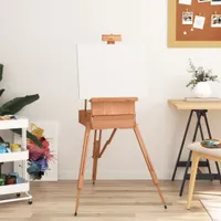 vidaXL Stojan 81x121x173 cm z masivního bukového dřeva
