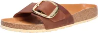 Birkenstock Damen Pantoletten Madrid Big Buckle braun Leder 40