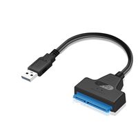 USB 2.0 zu SATA Adapter Konverterkabel 22Pin Drive Free 2.5 "SATA HDD SSD fuer Laptop