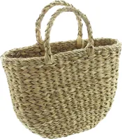 Wandaufbewahrung Tasche Seegras – Zeitschriftenkorb, Handtasche
