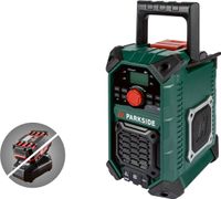 PARKSIDE® Akku-Baustellenradio »PBRA 20-Li B2« 20 V / 12 V oder Netzbetrieb, ohne Akku und Ladegerät