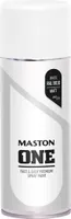 Maston ONE - Sprühfarbe - matt - weiẞ (RAL 9010) - 400 ml