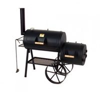 Barbeque Smoker / Holzkohle Grill Joe´s BBQ 16 - Wild-West 70x40cm