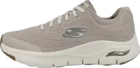 Skechers Arch Fit - Taupe Polyester Größe: 43 Normal