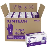 Kimtech Science Einweghandschuh Purple Nitrile Gr. L = 8,5 100 Stück je Box