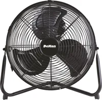 DEKO Bodenventilator Ø300mm 55W 3stuf sw 350mm 2700cbm/h B132