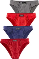 LE JOGGER Slip 4 er-Pack bunt Größe 4